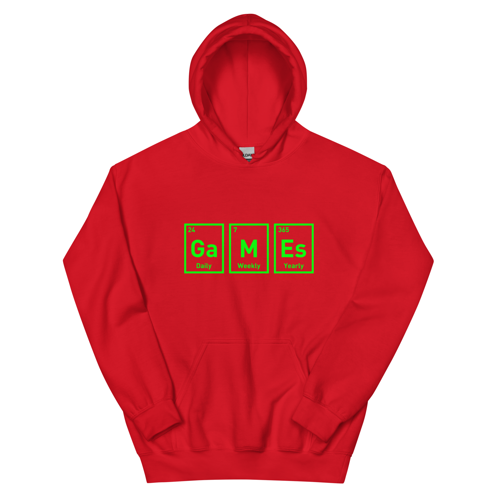 Unisex Heavy Blend Hoodie – Red – Periodic-Games